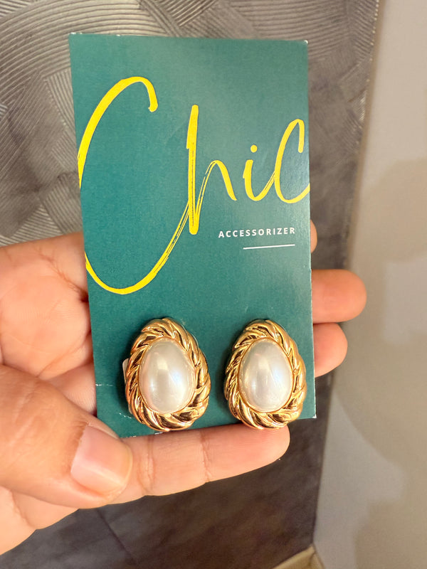 Victorian Pearl Earrings